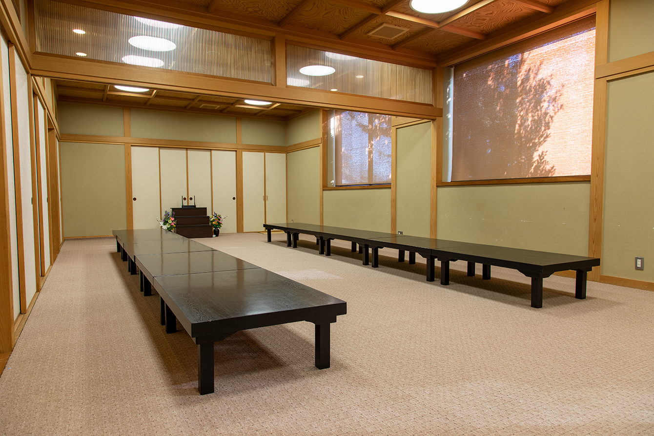 和式タイプのお斎室