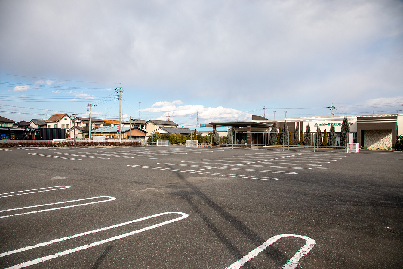 80台分の大駐車場